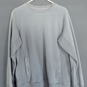 Duluth Trading Co Gray Sweatshirt Classic Crew Neck